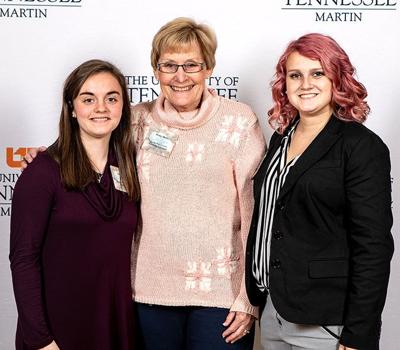 Gean meets with UT Martin scholarship supporter