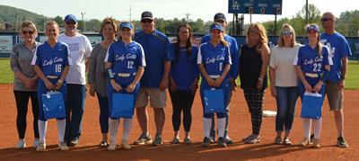 Lady Cats hold Softball Senior Night