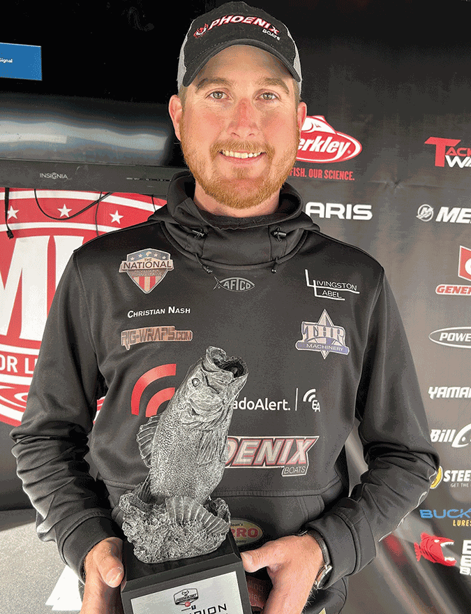 Allons’ Nash wins fishing event at Dale Hollow Sports