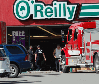 O Reilly Auto Parts Driven Into A Second Time Local State Overtoncountynews Com