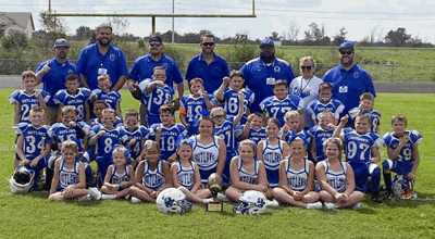 OC Outlaws PeeWee team wins championship 7-0