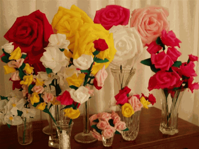 How To Make Crepe Paper Flowers Dipped In Wax Best Flower Site