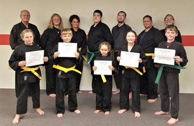 Team Hunter students earn new colors