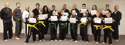 Team Hunter holds rank exams