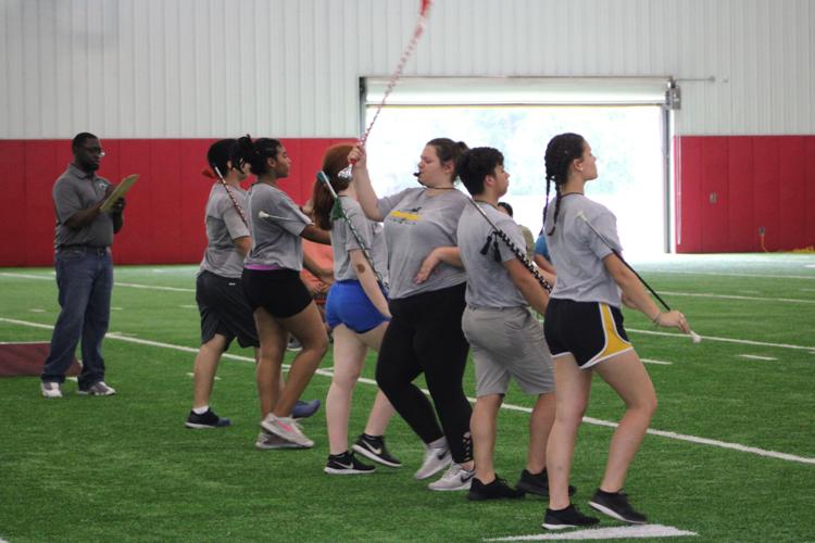 Carthage High School, Panola College host military drum major camp