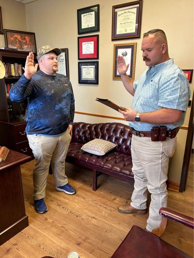 Panola County Sheriff #39 s Office swears in new deputy Police Public