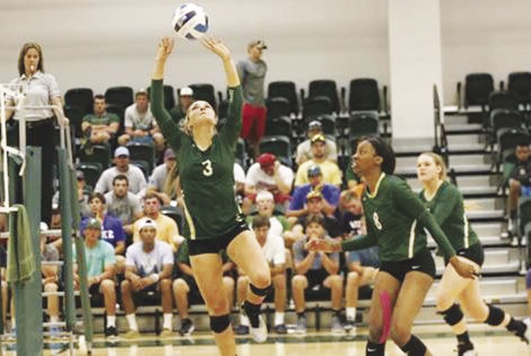 Panola College volleyball team taking care of business