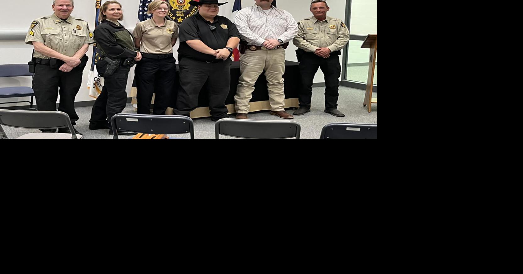 Panola County Sheriff #39 s Office celebrates oaths promotions Police
