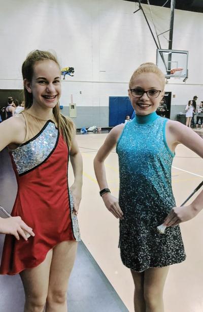 Carthage twirlers participate at SFA-hosted competition
