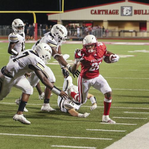 Football Second half surge propels Carthage over Pleasant Grove