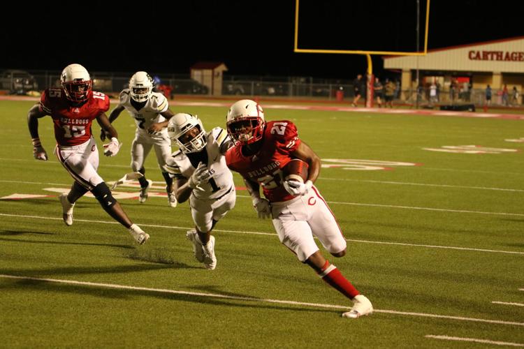 Football Second half surge propels Carthage over Pleasant Grove