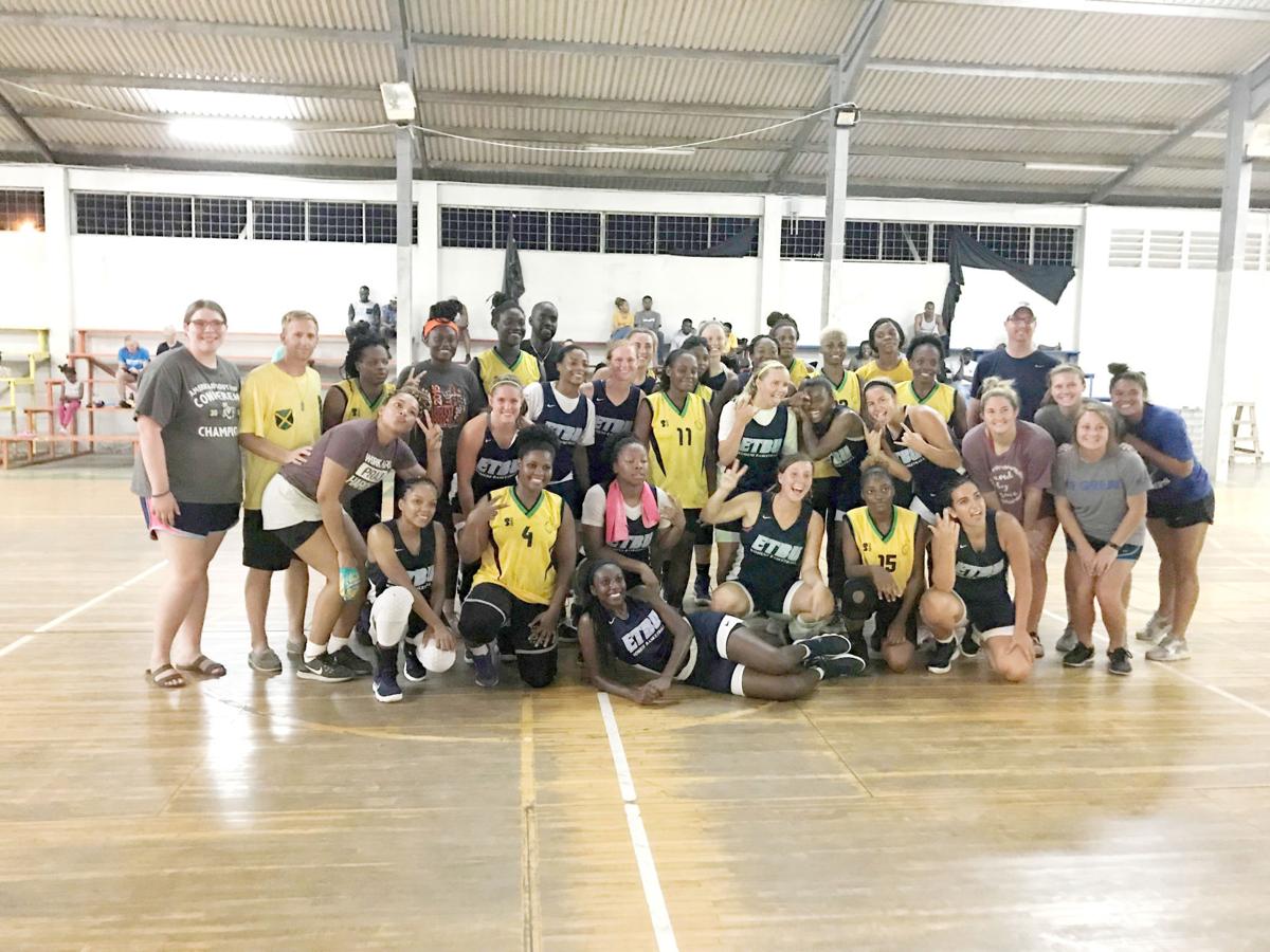 Etbu Women S Basketball Serves In Jamaica Sports