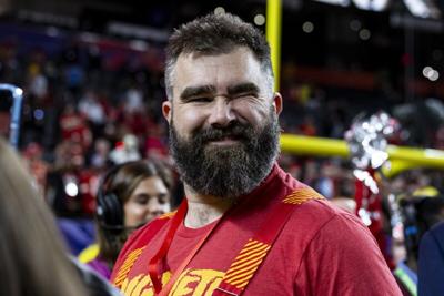 See Jason Kelce Body-Slam a Flaming Table After NFL Retirement