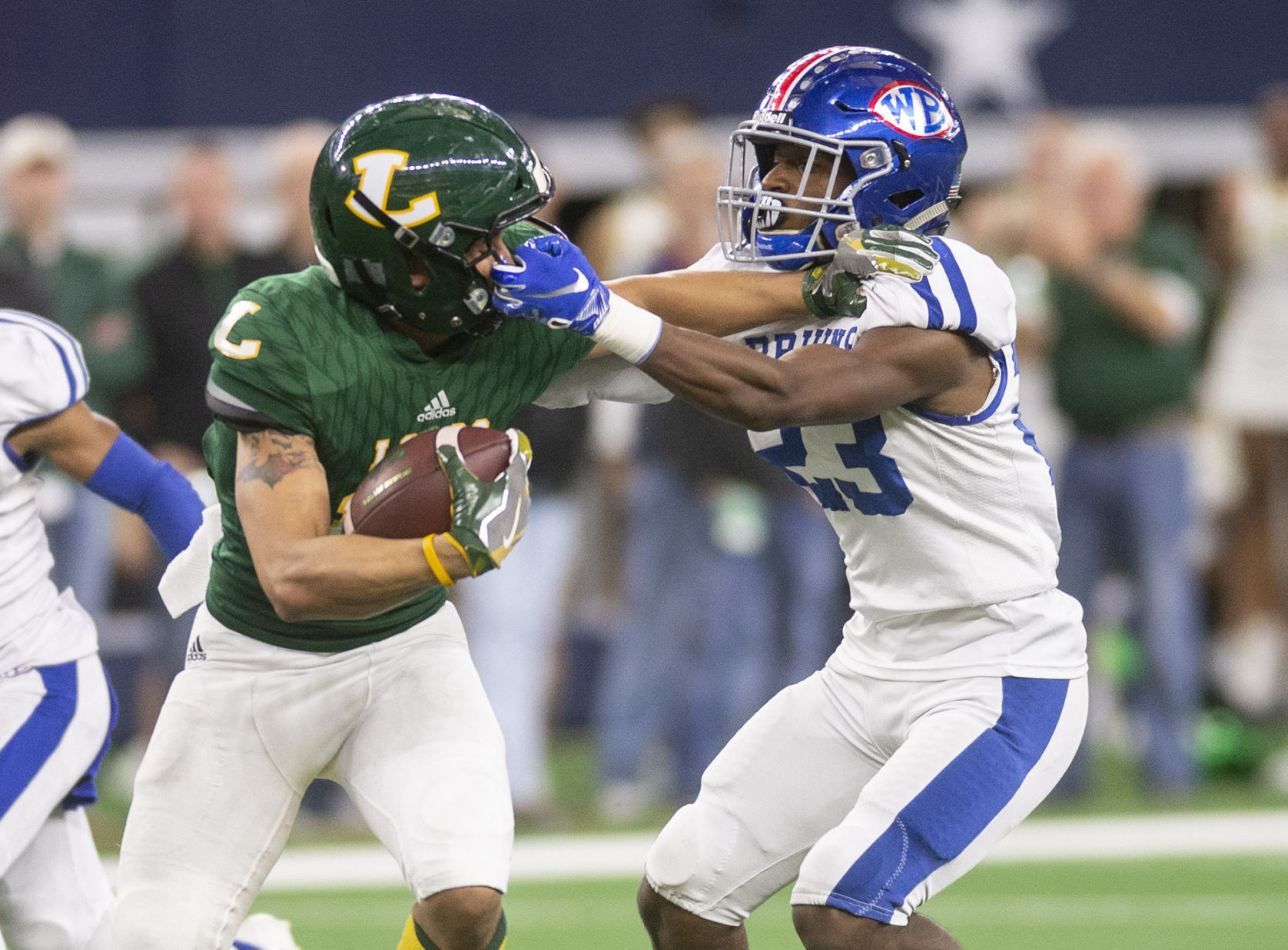 Lobos grab state title with 35 34 win over West Brook Sports