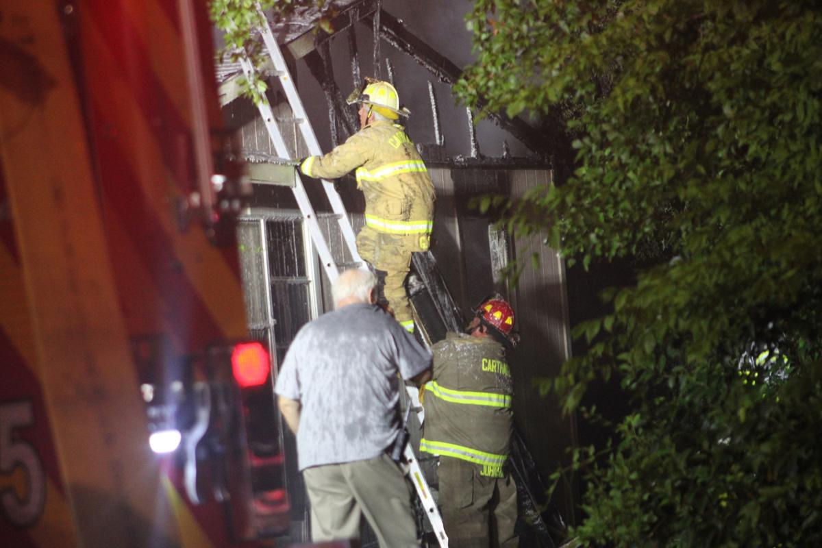 Photos Fire Breaks Out At Troy Street Home In Carthage News