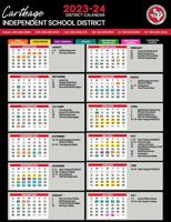 Carthage ISD approves 2023 24 calendar News panolawatchman com
