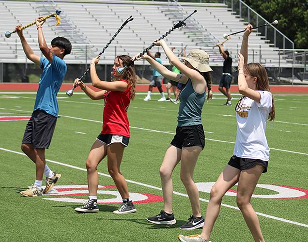 Top East Texas drum majors focus on getting even better at camp News