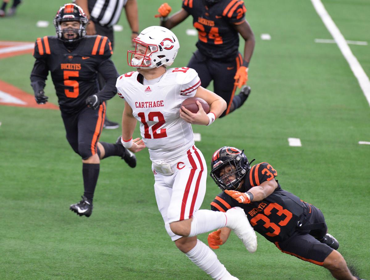 4A DII state championship FINAL Carthage 70, Gilmer 14 Sports