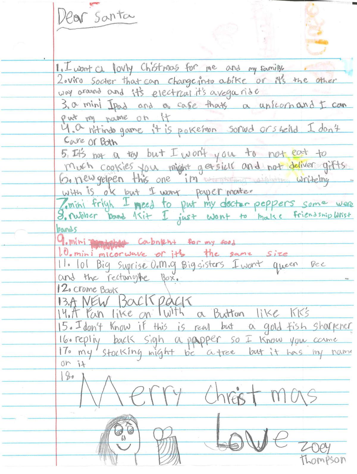 Panola County Kids Write Letters To Santa Lifestyles Panolawatchman Com - roblox flying carpet gear code get robux on ipad
