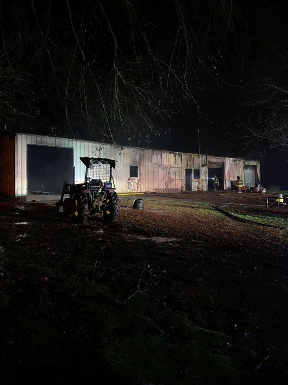 No Injuries Reported In Saturday Morning Fire Inter Community Vfd