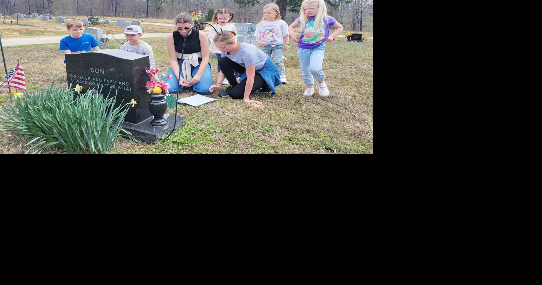 Students find stories in stone during Archeology Month