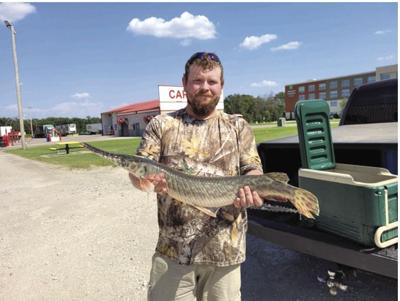 Spotted gar catch breaks 40-year state record, News