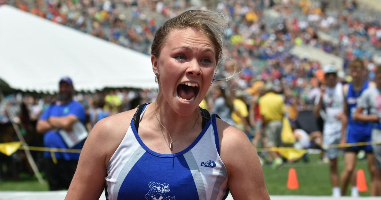 Cherryvale's Bethany Umbarger wins state title in high jump at KSHSAA Track and Field Championships