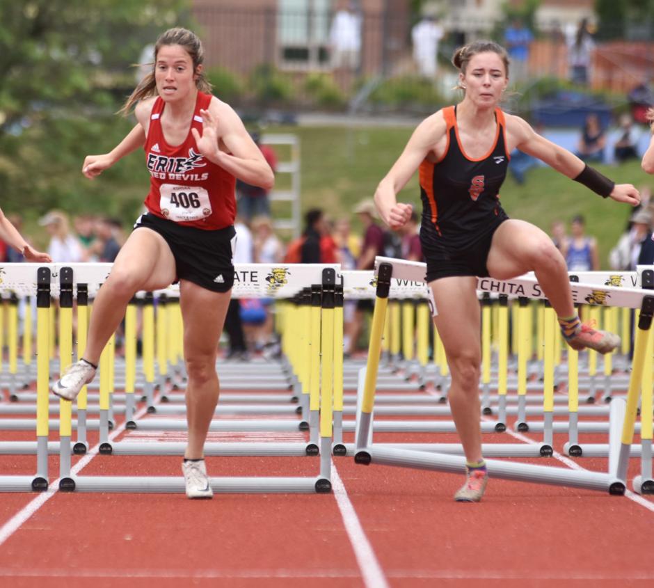 First day of KSHSAA state track marred, delayed by storms; Erie's