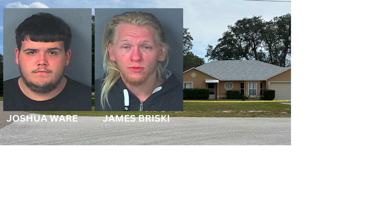 Two Hernando County men charged with the death of a teenage girl