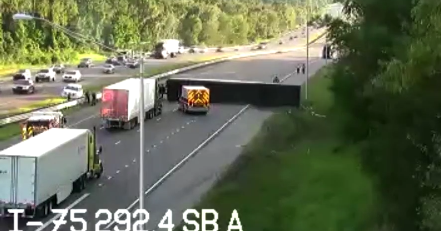 I-75 reopens after tractor trailer crash in Pasco County | News ...