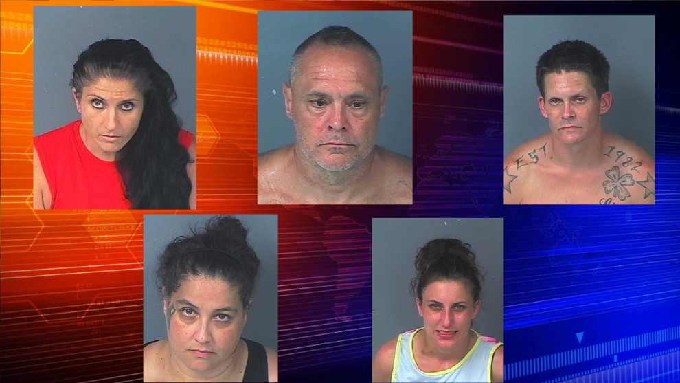 HERNANDO NEWS Detectives arrest 5 in Spring Hill drug raid Hernando