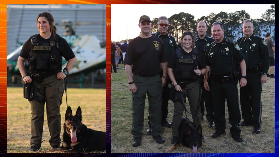 Hernando Sheriff's youngest and first female K-9 handler graduates school |  Hernando County News | pasconewsonline.com