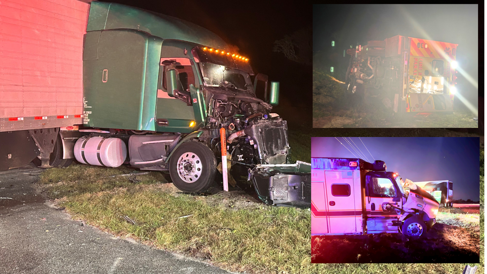 Patient Dies After Ambulance, Semi-Truck Crash in Hillsborough County ...