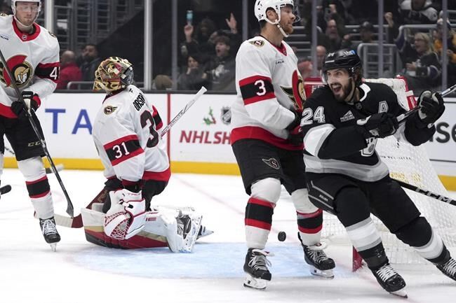 Kopitar Helps The Kings Beat The Senators 5-2 For Their Third Straight ...