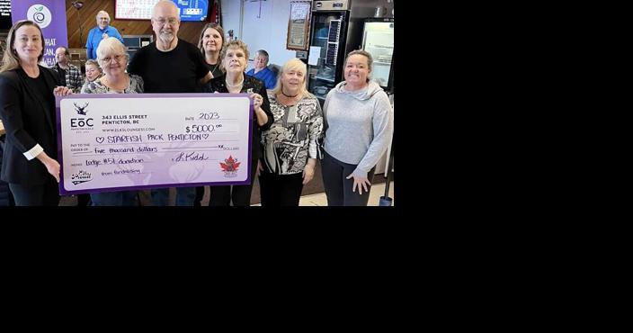 Penticton Elks help out - Vimarsana News