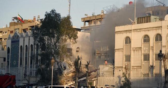 Israeli airstrike destroys Iran's consulate in Syria, killing a top commander, local media say - Vimarsana News
