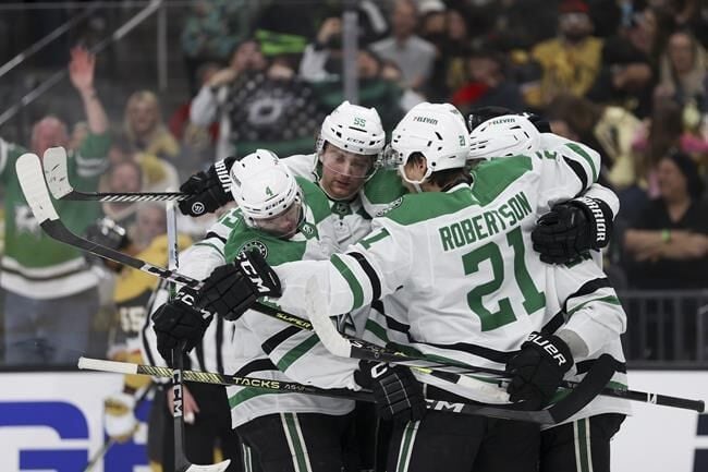 Wyatt Johnston scores in OT, Stars beat Golden Knights 3-2 to cut ...