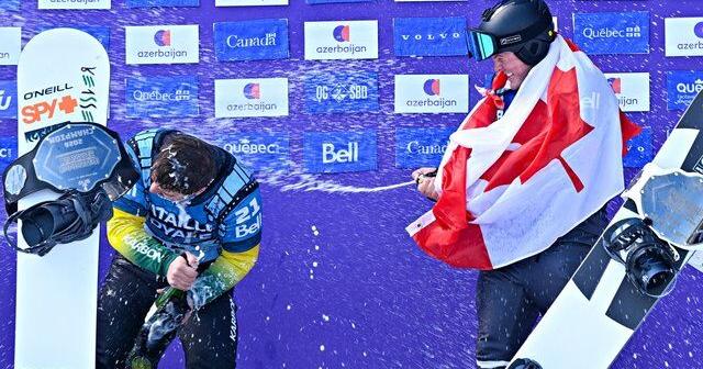 Canada's Evan Bichon wins bronze in World Cup snowboard cross finale