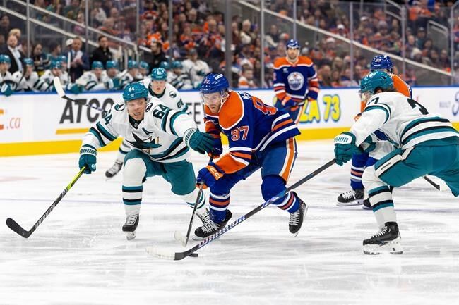 Oilers Engineer Late Rally To Tip Sharks 3-2 In OT | National Sports ...