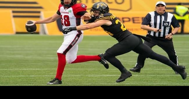 Dustin Crum leads Redblacks past Tiger-Cats 31-22 in CFL pre-season