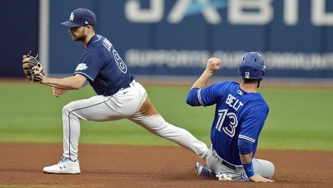 Baseball-Blue Jays end Rays perfect start to season with 6-3 win