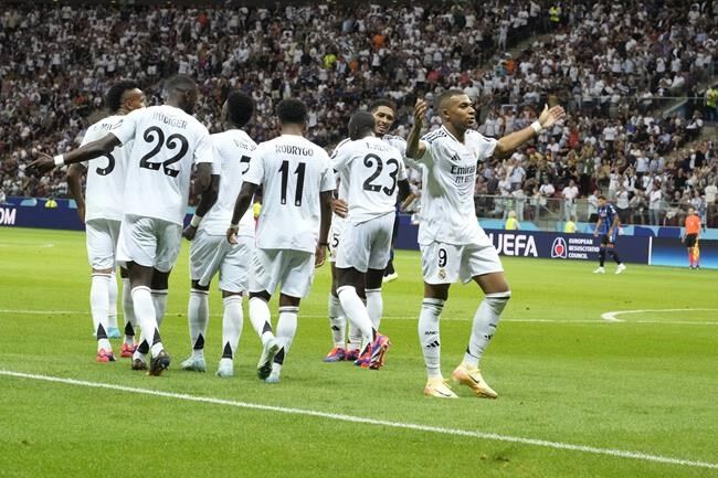 Kylian Mbappé scores on debut for Real Madrid in a 2-0 win over Atalanta in  UEFA Super Cup | National Sports | pentictonherald.ca