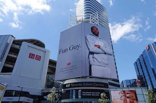 new balance billboard kawhi