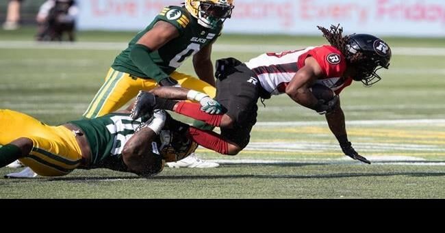 Redblacks rally early, late to edge winless Elks 37-34