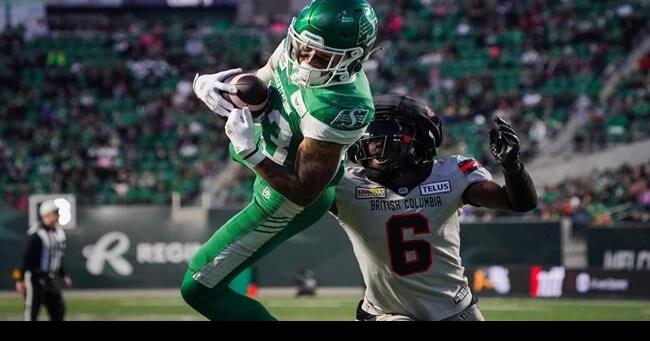 Roughriders whip Lions 39-8, clinch home playoff game