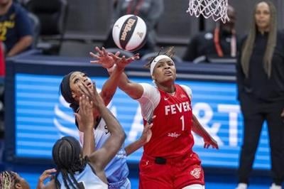 Caitlin Clark and Indiana Fever edge Angel Reese and Chicago Sky for first  home win, 71-70 | National Sports | pentictonherald.ca
