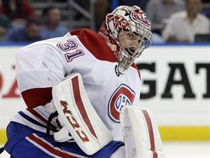 Montreal Canadiens star Carey Price 