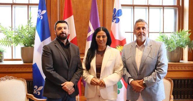 Kahnawake grand chief meets the mayor