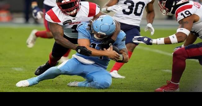 Montreal Alouettes remain undefeated with 30-20 road victory over Toronto Argonauts