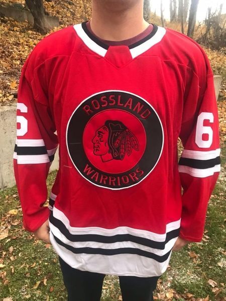 hockey jersey with indian head
